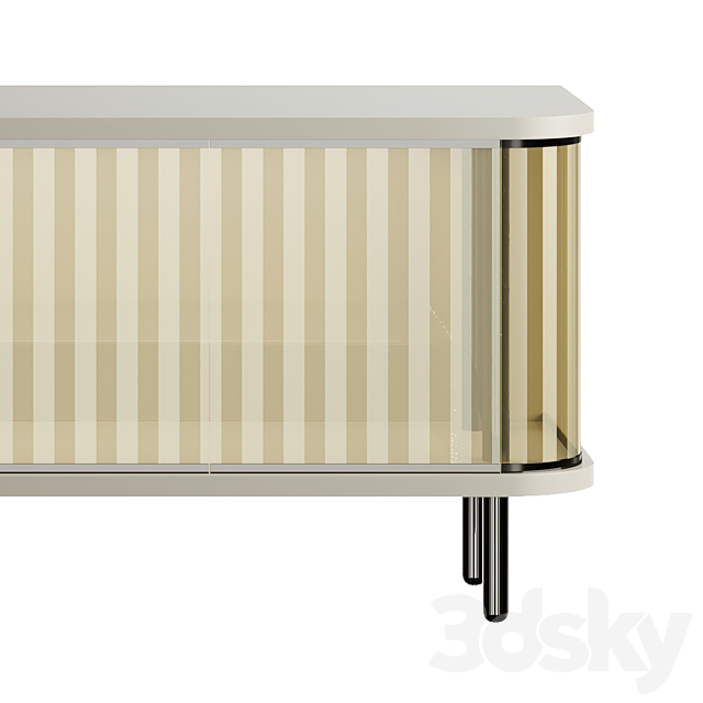 Fendi Casa Vittoria 2023 Chest Of Drawers 3DSMax File - thumbnail 2