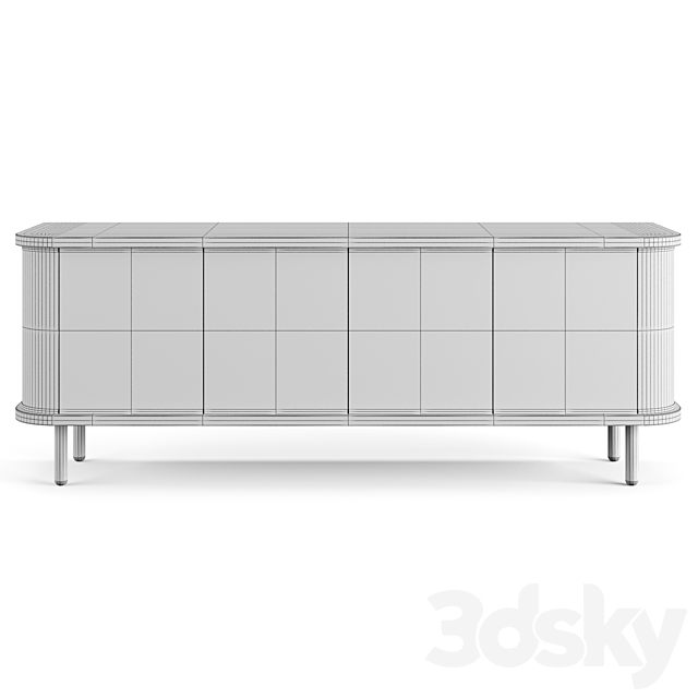 Fendi Casa Vittoria 2023 Chest Of Drawers 3DSMax File - thumbnail 4