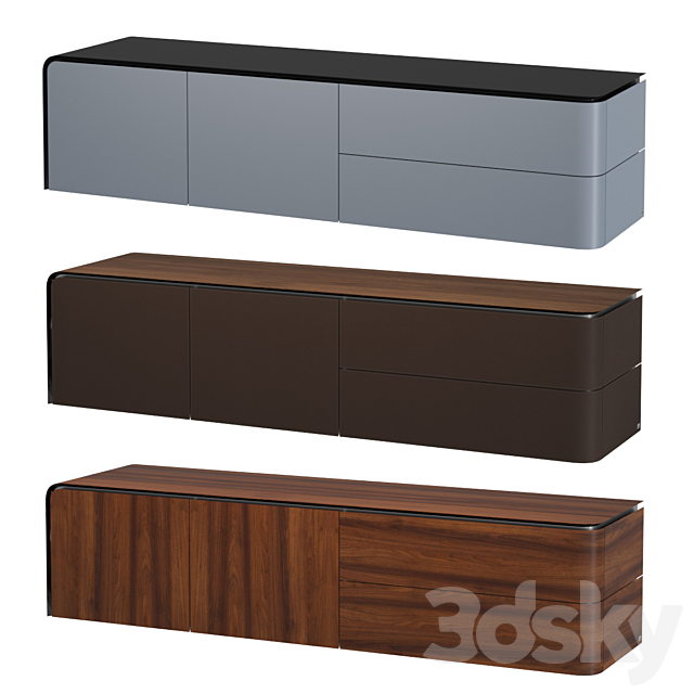 FENDY Edge chest of drawers 3DSMax File - thumbnail 1