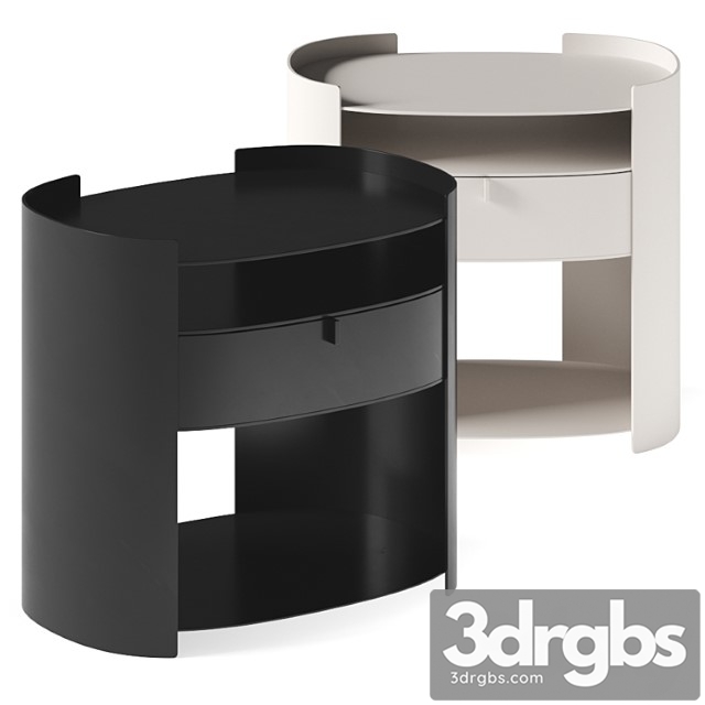 Flou lotus bedside table - thumbnail 1