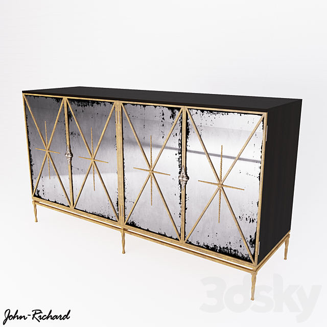 Four Door Rio Dresser 3DSMax File - thumbnail 2