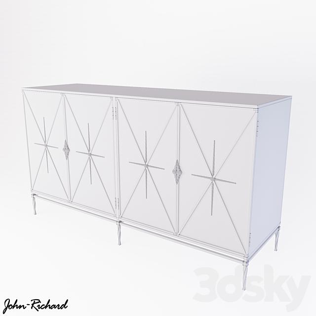 Four Door Rio Dresser 3DSMax File - thumbnail 3