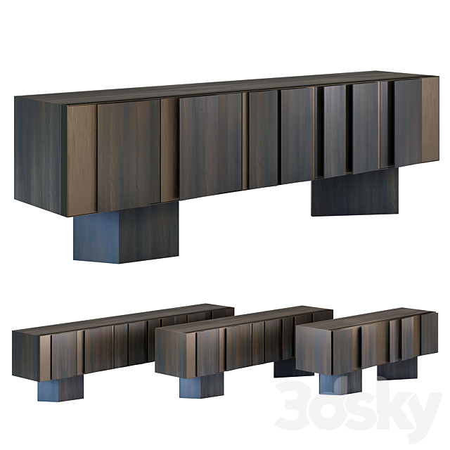 Fractal Emmemobili Sideboard 3ds Max - thumbnail 1