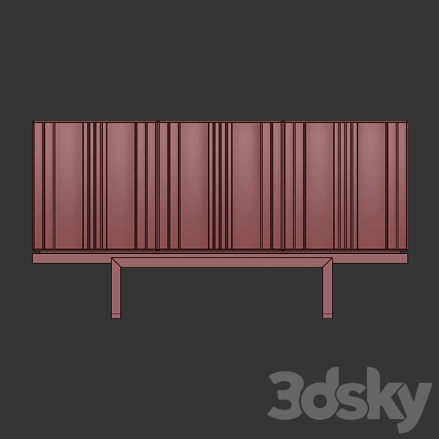 Frato Ascot Sideboard 3DSMax File - thumbnail 4