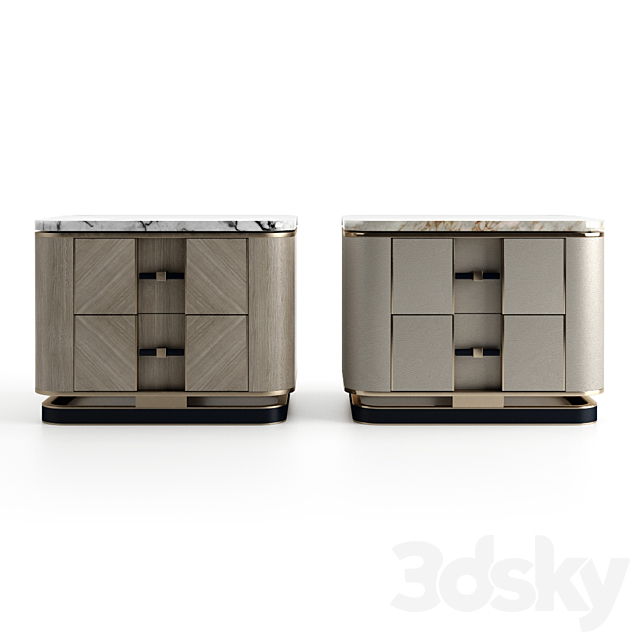 Frato – Ashi bed side table 3DSMax File - thumbnail 4