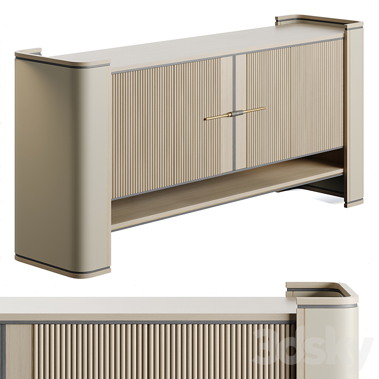 Frato BUENOS AIRES Sideboard 3DS Max Model - thumbnail 1