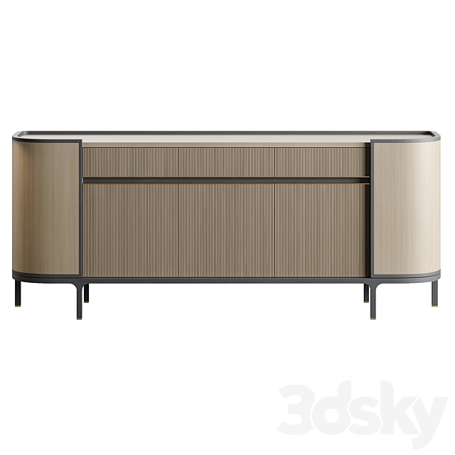 Frato CREMONA Sideboard 3DS Max Model - thumbnail 2