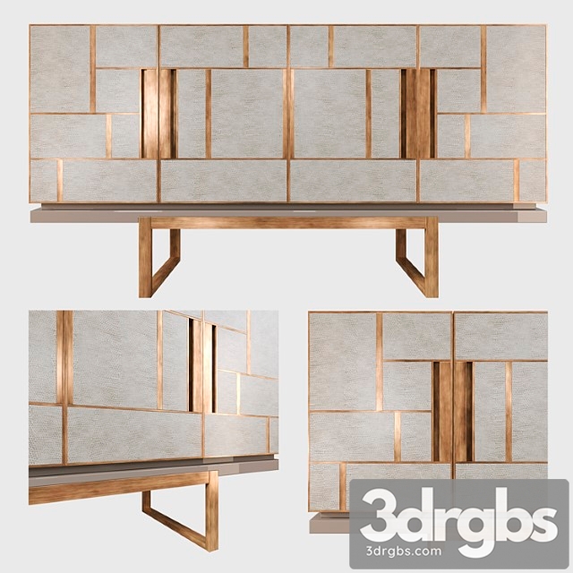 Frato didot sideboard 2 3dsmax Download - thumbnail 1