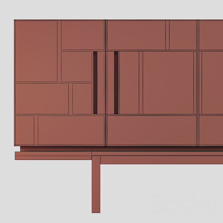 Frato Didot Sideboard 3DS Max - thumbnail 2