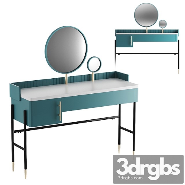 Furniture set lali dressing table, lali chest of drawers, lali bedside table - thumbnail 1