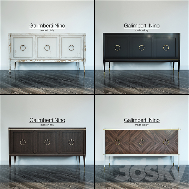 Galimberti Nino Ambra Sideboard 3DSMax File - thumbnail 1