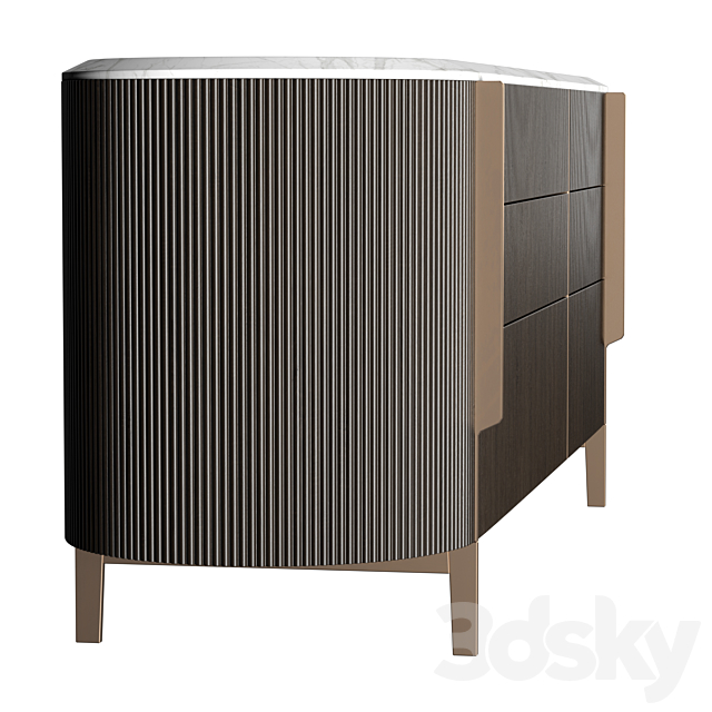 Gallotti & Radice Kumi sideboard 3DSMax File - thumbnail 3