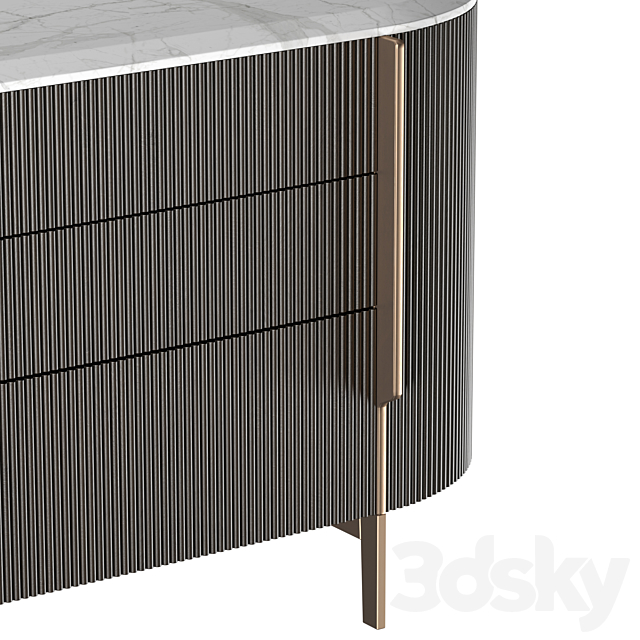 Gallotti & Radice Kumi sideboard 3DSMax File - thumbnail 4