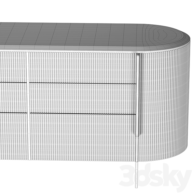 Gallotti & Radice Kumi sideboard 3DSMax File - thumbnail 5