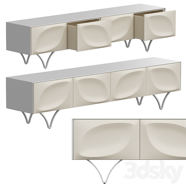 Garda Decor QUADRO TV STAND 3DS Max - thumbnail 1