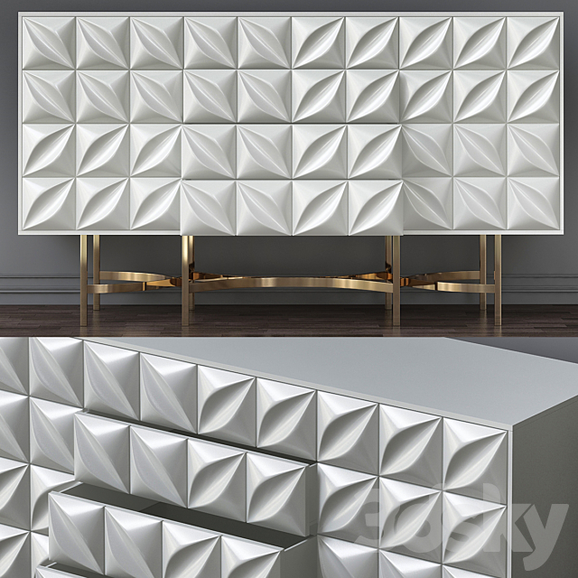 Ghost Credenza See More by John-Richard 3DSMax File - thumbnail 1