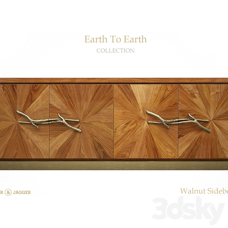 Ginger & Jagger Earth To Earth dresser and closet 3DS Max - thumbnail 1