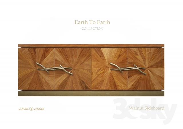 Ginger & Jagger Earth To Earth dresser and closet 3DS Max - thumbnail 3