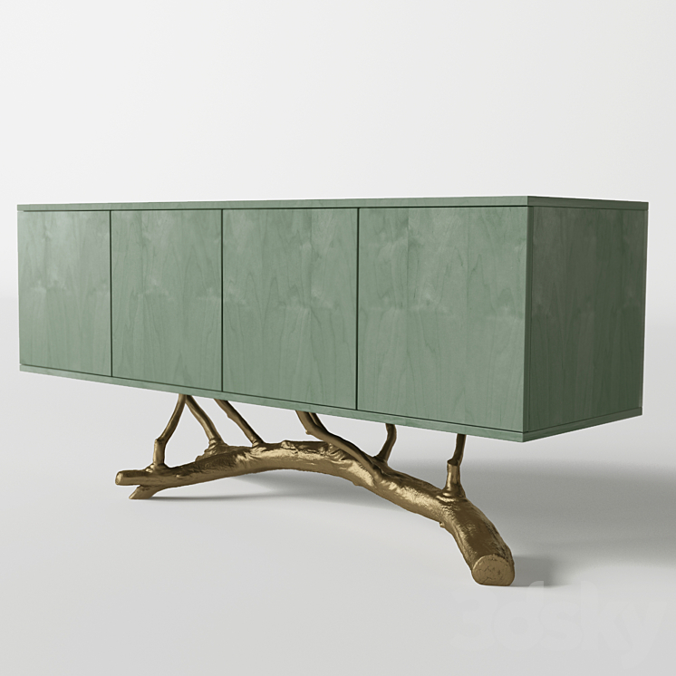 Ginger & Jagger – Magnolia Sideboard Miosotis 3DS Max - thumbnail 2