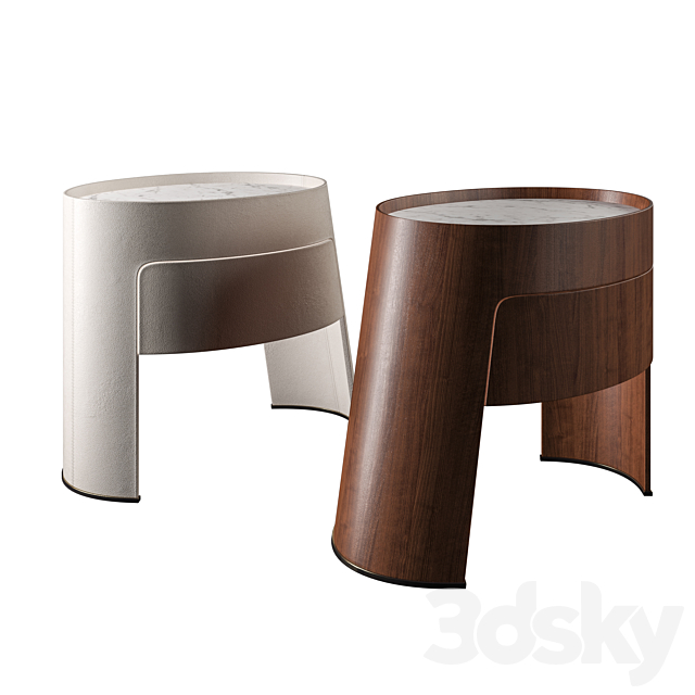 Giorgetti Morfeo Bedside Nightstand 3DSMax File - thumbnail 1