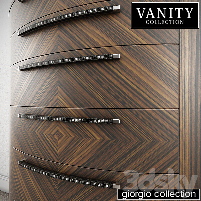 GIORGIO COLLECTION Vanity – Art. 940 – Chest 3DS Max Model - thumbnail 3