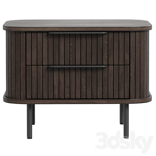 Glide bedside table by Dantone Home 3ds Max - thumbnail 2