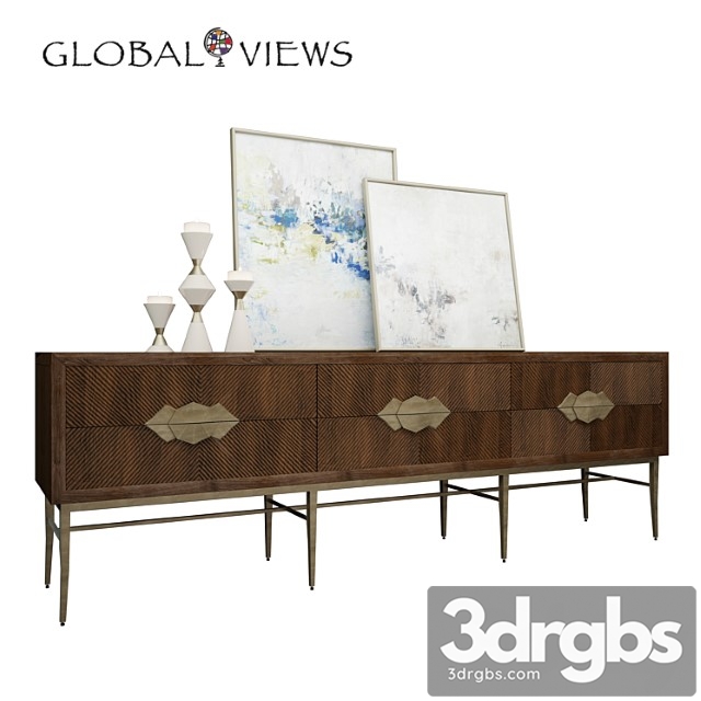 Global views console and chest 2 3dsmax Download - thumbnail 1