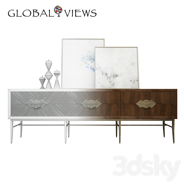 Global Views console and chest 3DSMax File - thumbnail 3