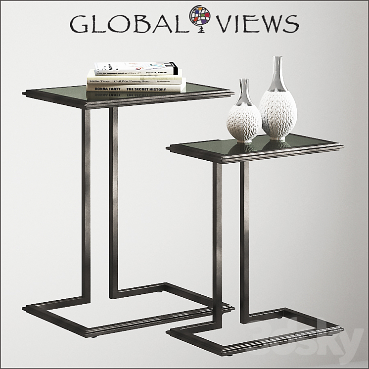 Global Views Cozy Up Table 3DS Max - thumbnail 2