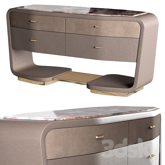 Grilli PRISMA Dresser 3DSMax File - thumbnail 1