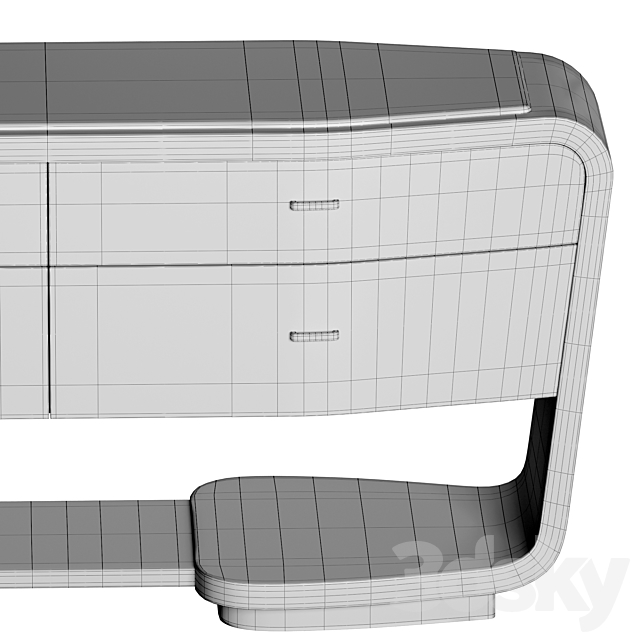 Grilli PRISMA Dresser 3DSMax File - thumbnail 5