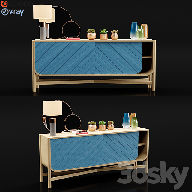 Hartô marius sideboard 3DSMax File - thumbnail 1