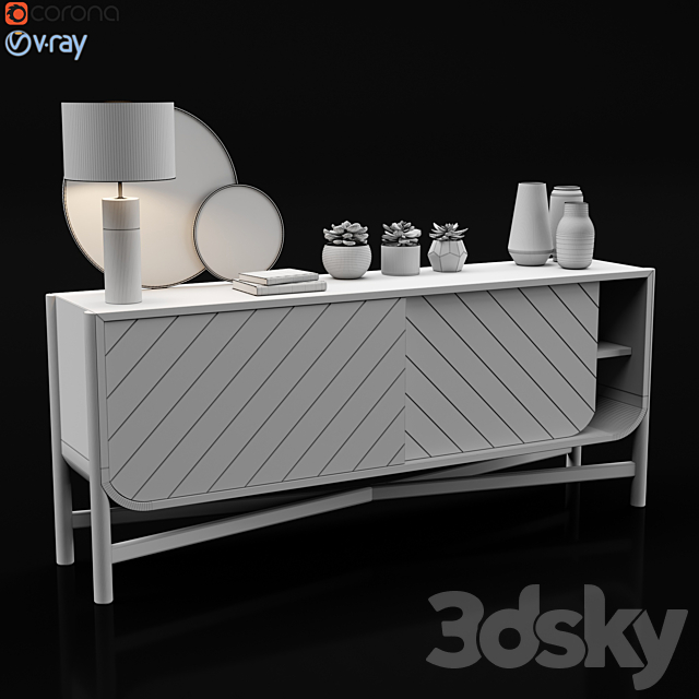 Hartô marius sideboard 3DSMax File - thumbnail 3