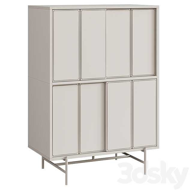 HEALS Canvas cabinet Tall 3ds Max - thumbnail 3