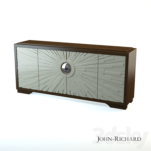 Helios Credenza 3DS Max Model - thumbnail 3