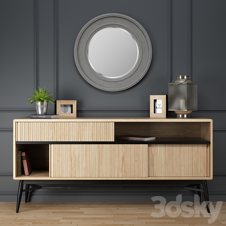 Hendrix Sideboard 1 3DS Max - thumbnail 1