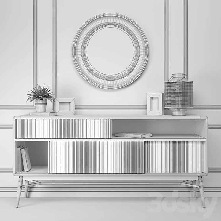 Hendrix Sideboard 1 3DS Max - thumbnail 2