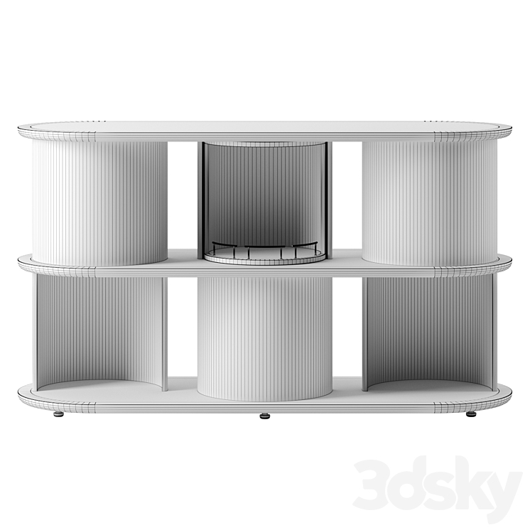 Hide and seek sideboard by Gallotti & Radice 3DS Max Model - thumbnail 2