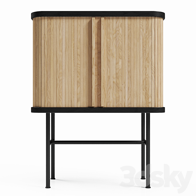 H&M Bedside table 3DS Max Model - thumbnail 2