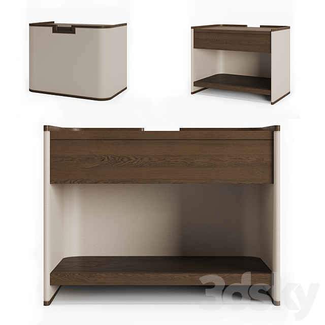 Holly Hunt – Spencer Nightstand 3DSMax File - thumbnail 1