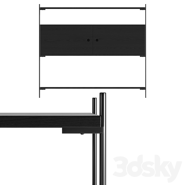 Hubsch Console table 3DSMax File - thumbnail 3