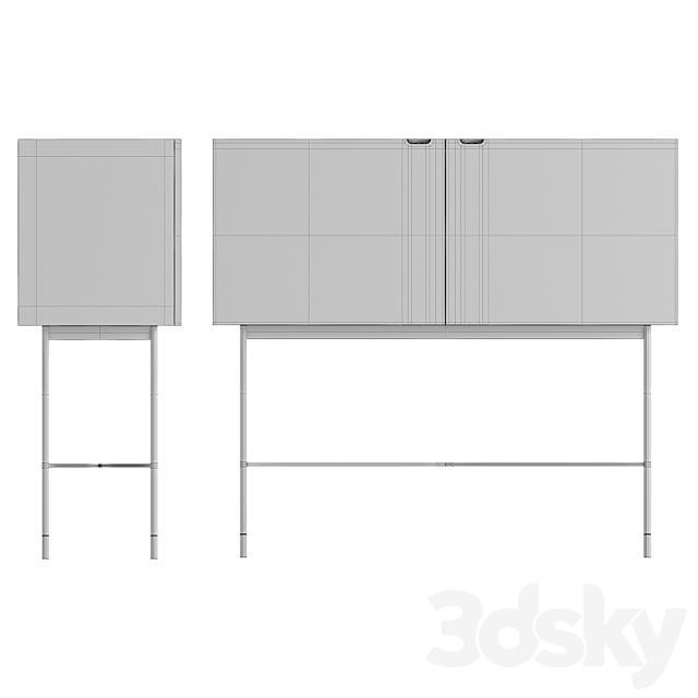 Hubsch Dresser 3DSMax File - thumbnail 5