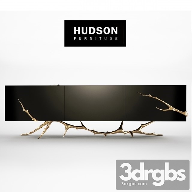 Hudson Funiture Meta Credenza 3dsmax Download - thumbnail 1