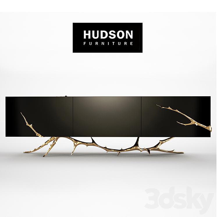 Hudson Meta Credenza 3DS Max - thumbnail 1