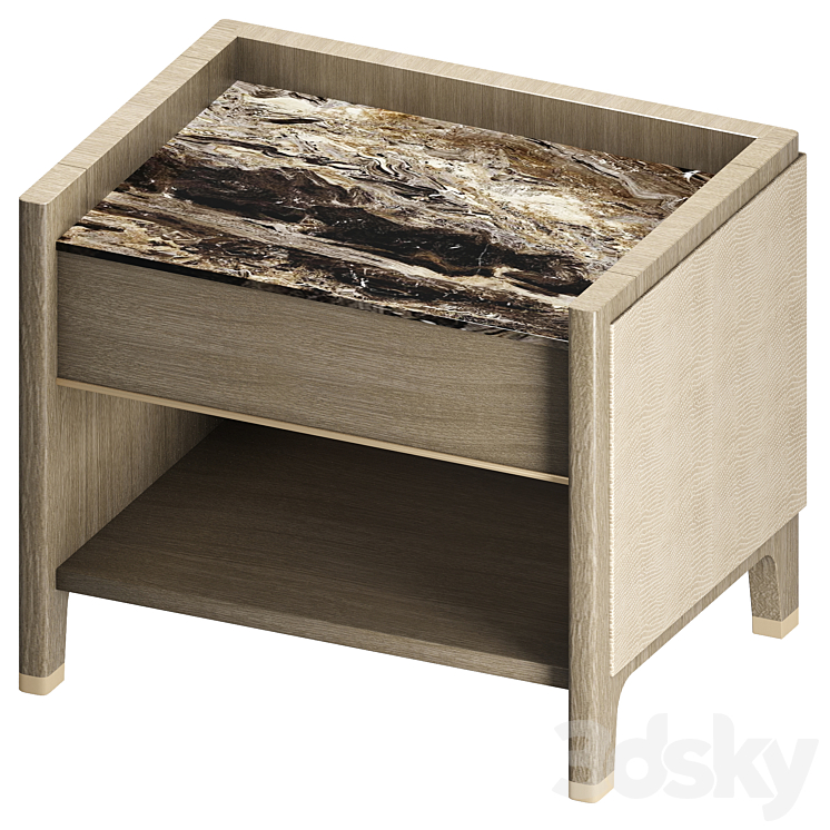 HVAR Bedside Table Frato 3DS Max - thumbnail 2