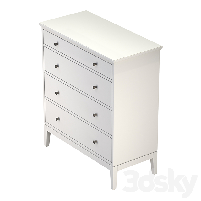 IDANAS chest by IKEA 3DS Max Model - thumbnail 3