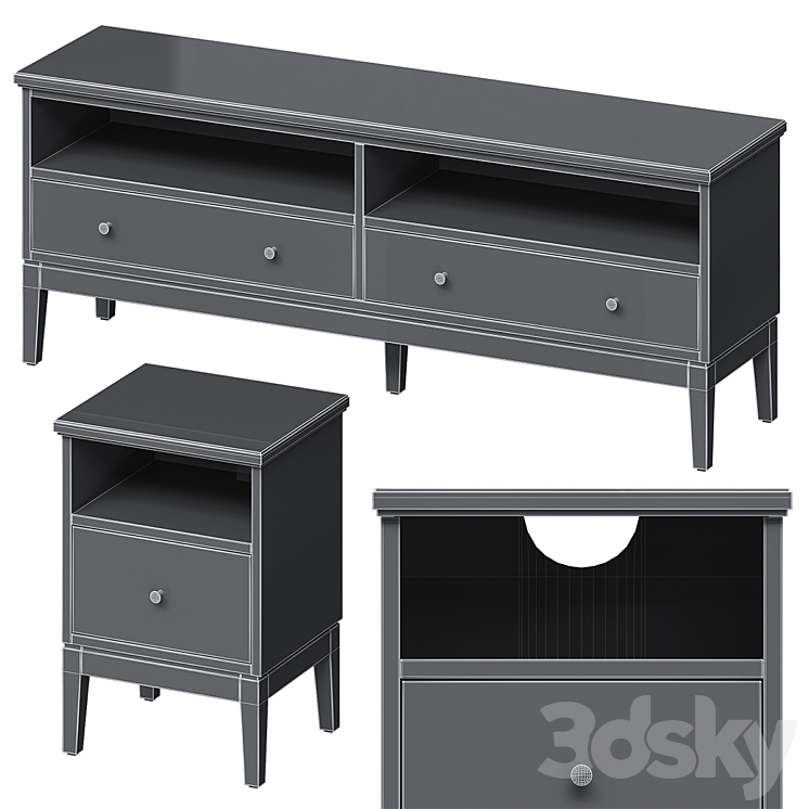 IDANÄS IKEA Stand 3DS Max Model - thumbnail 2