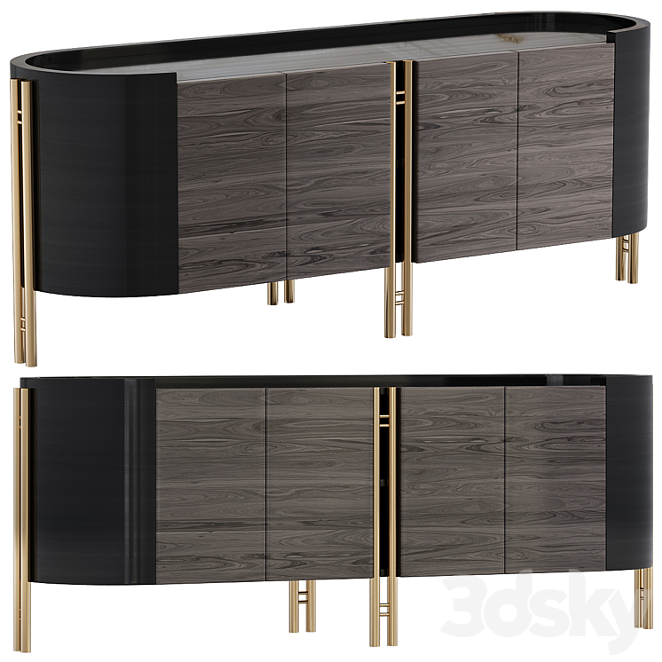 IKAT 984 Bizzotto sideboard 3DS Max - thumbnail 1