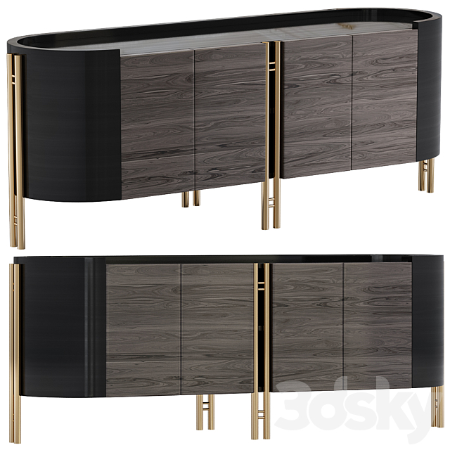 IKAT 984 Bizzotto sideboard 3DSMax File - thumbnail 1