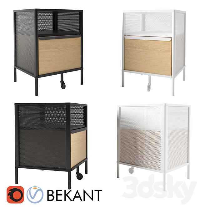 IKEA Bekant 3DSMax File - thumbnail 1